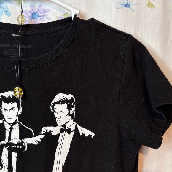 POP-CULTURE T-SHIRT - PULP FICTION DR 10 11 - T-Shirt Sz S - BLACK - Picture 6 of 13